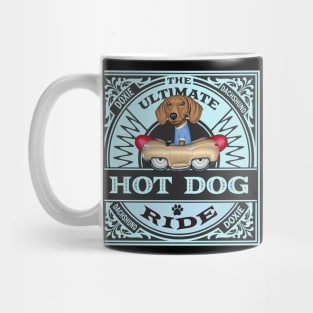 Ultimate Dachshund Hotdog Ride Mug